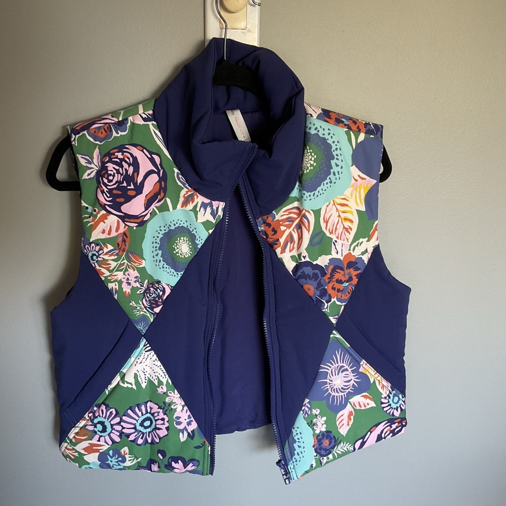Anthropologie Blue Vest